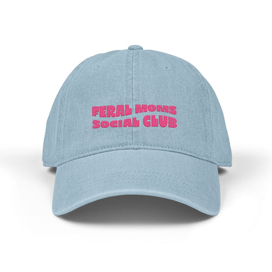 Feral Moms Denim Cap