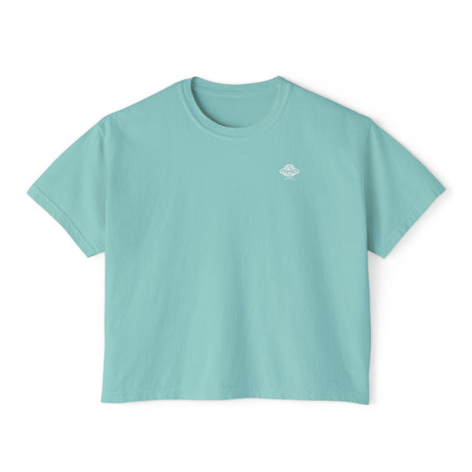 Aura Boxy Crop Tee