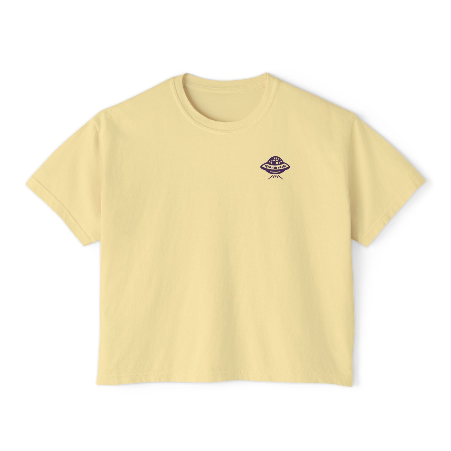 Aura Boxy Crop Tee