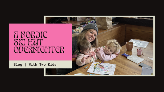 A Nordic Ski Hut Overnighter with 2 Littles