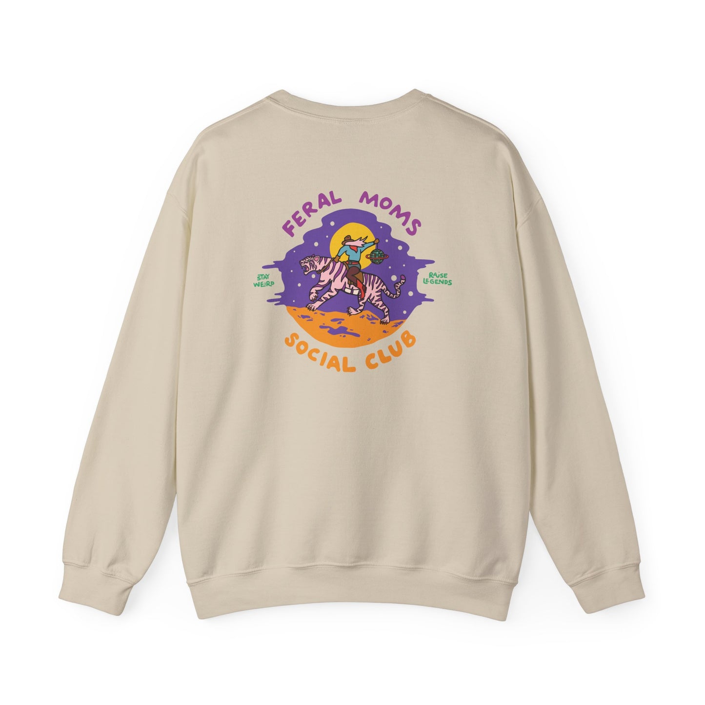 Feral Moms Social Club Crewneck