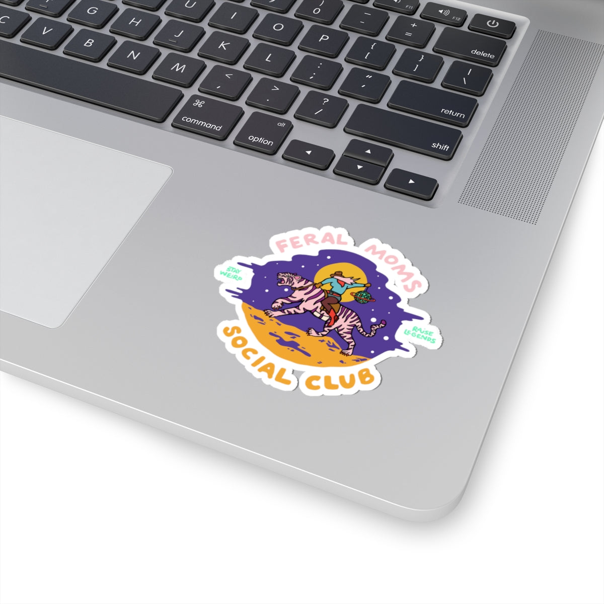 Feral Moms Social Club Sticker