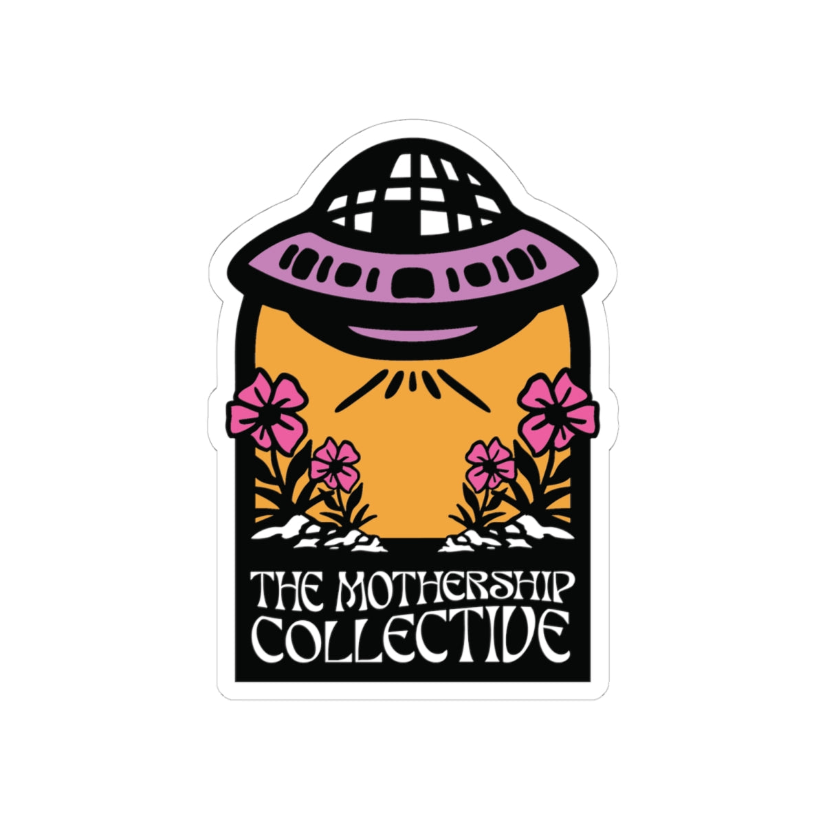 The Mothership Collective Sticker