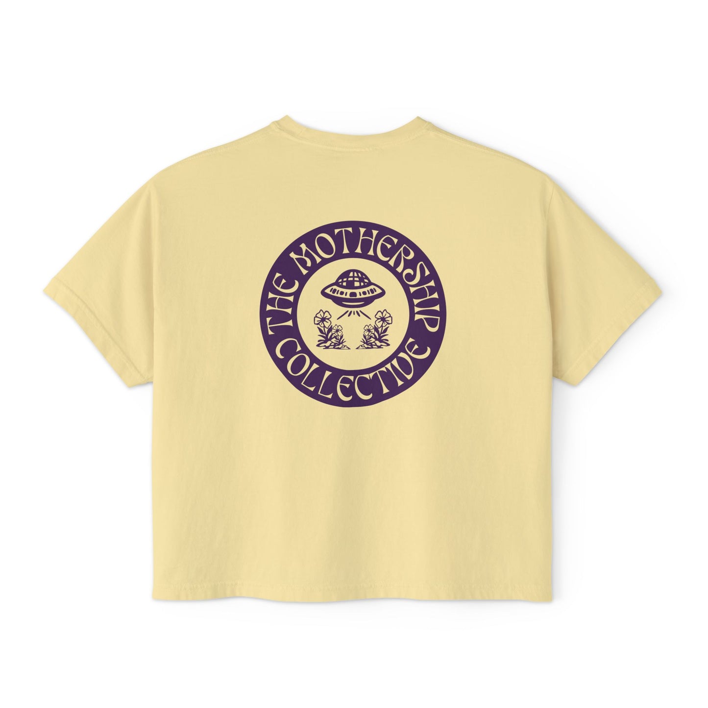 Aura Boxy Crop Tee