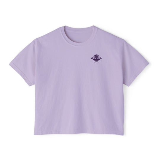 Aura Boxy Crop Tee