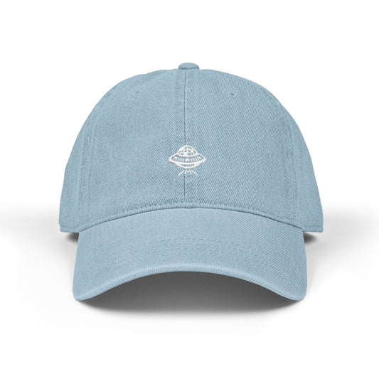 Vintage Denim Mom Hat