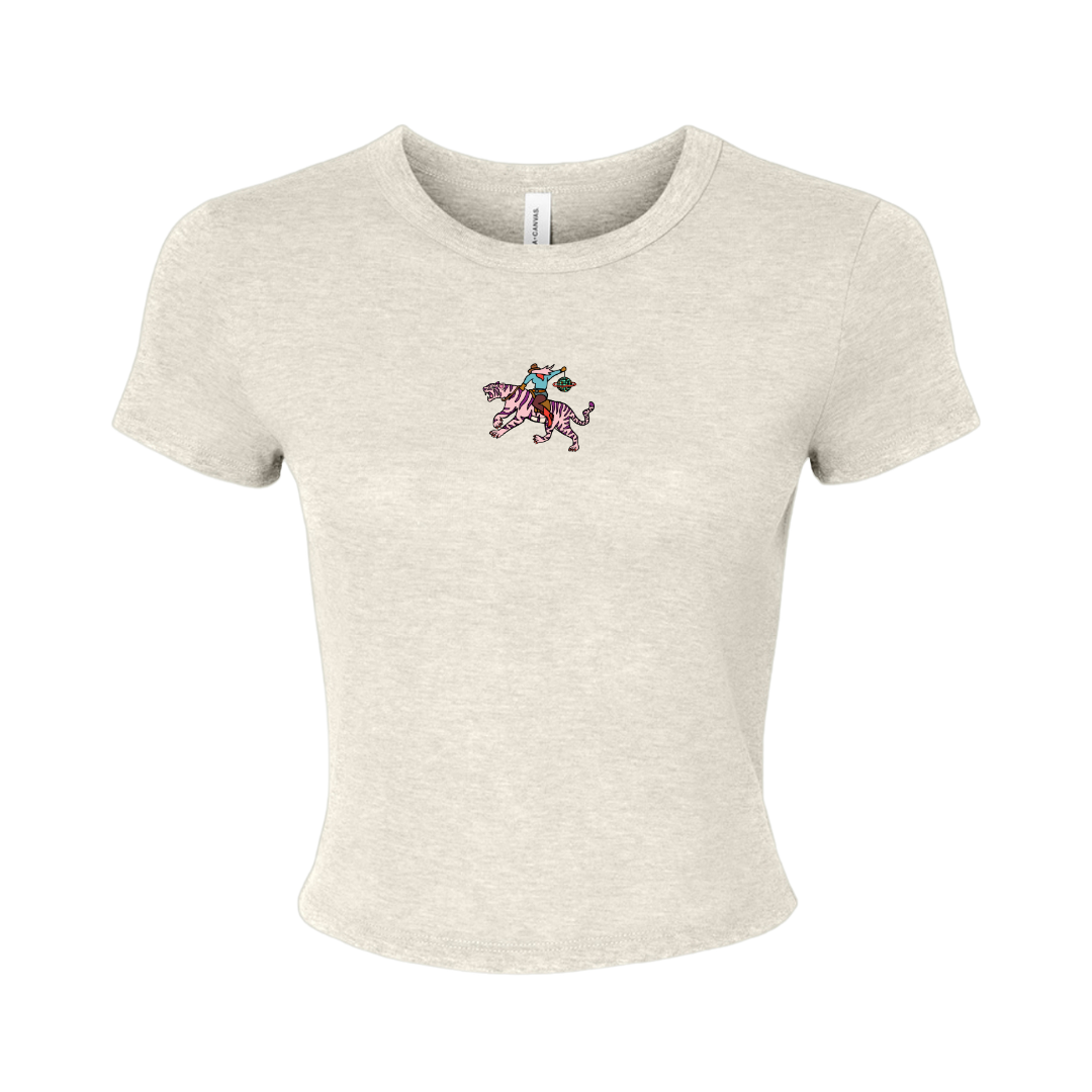 Disco Cowgirl Crop Tee