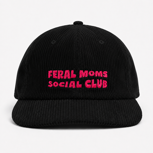 Feral Moms Corduroy Cap