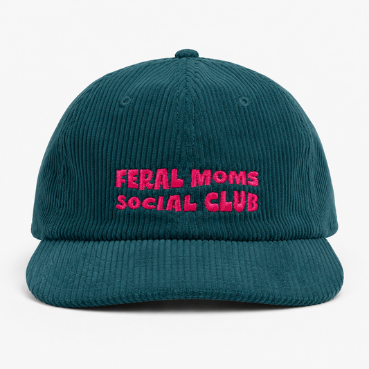 Feral Moms Corduroy Cap