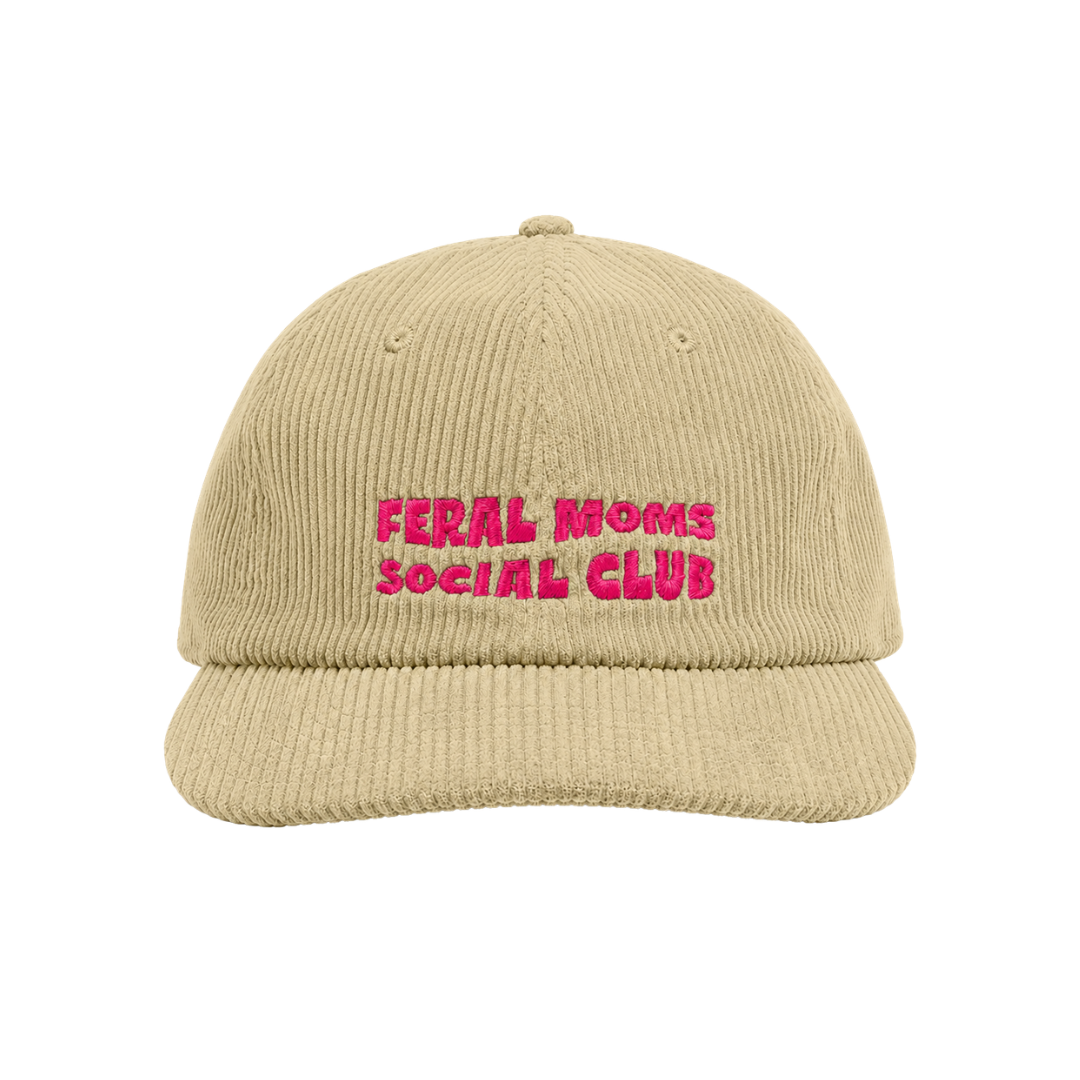 Feral Moms Corduroy Cap