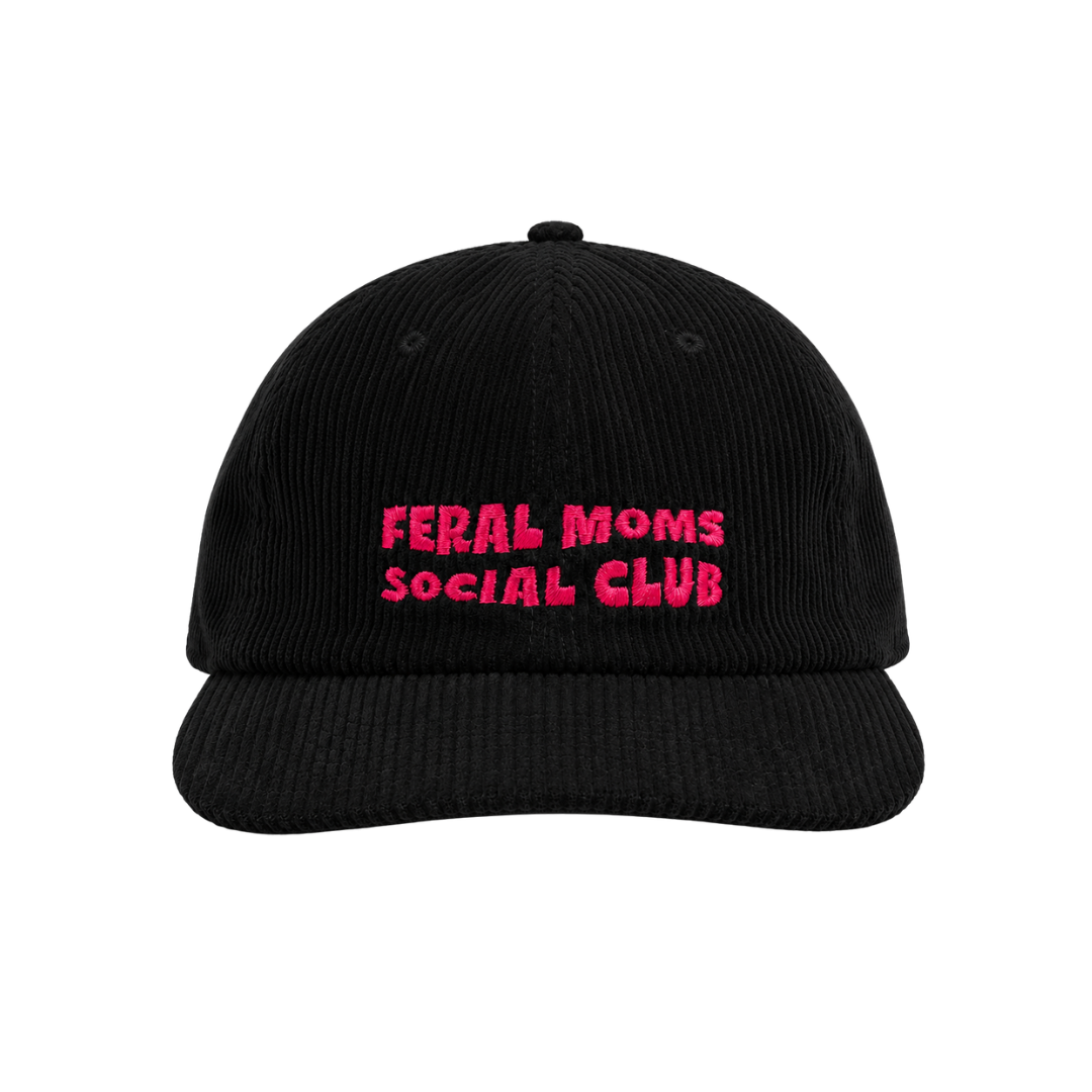 Feral Moms Corduroy Cap