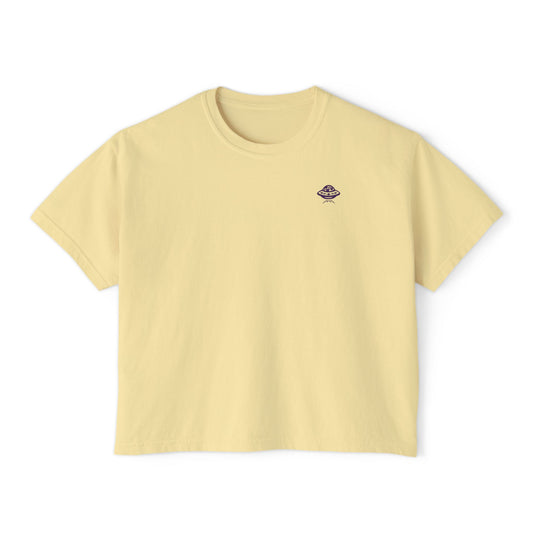 Aura Boxy Crop Tee
