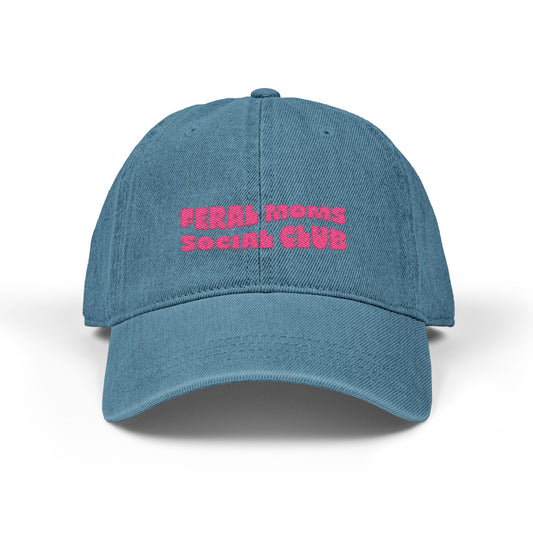 Feral Moms Denim Cap