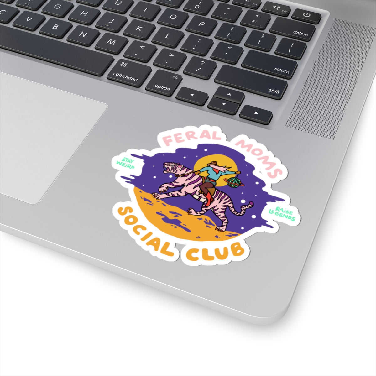 Feral Moms Social Club Sticker