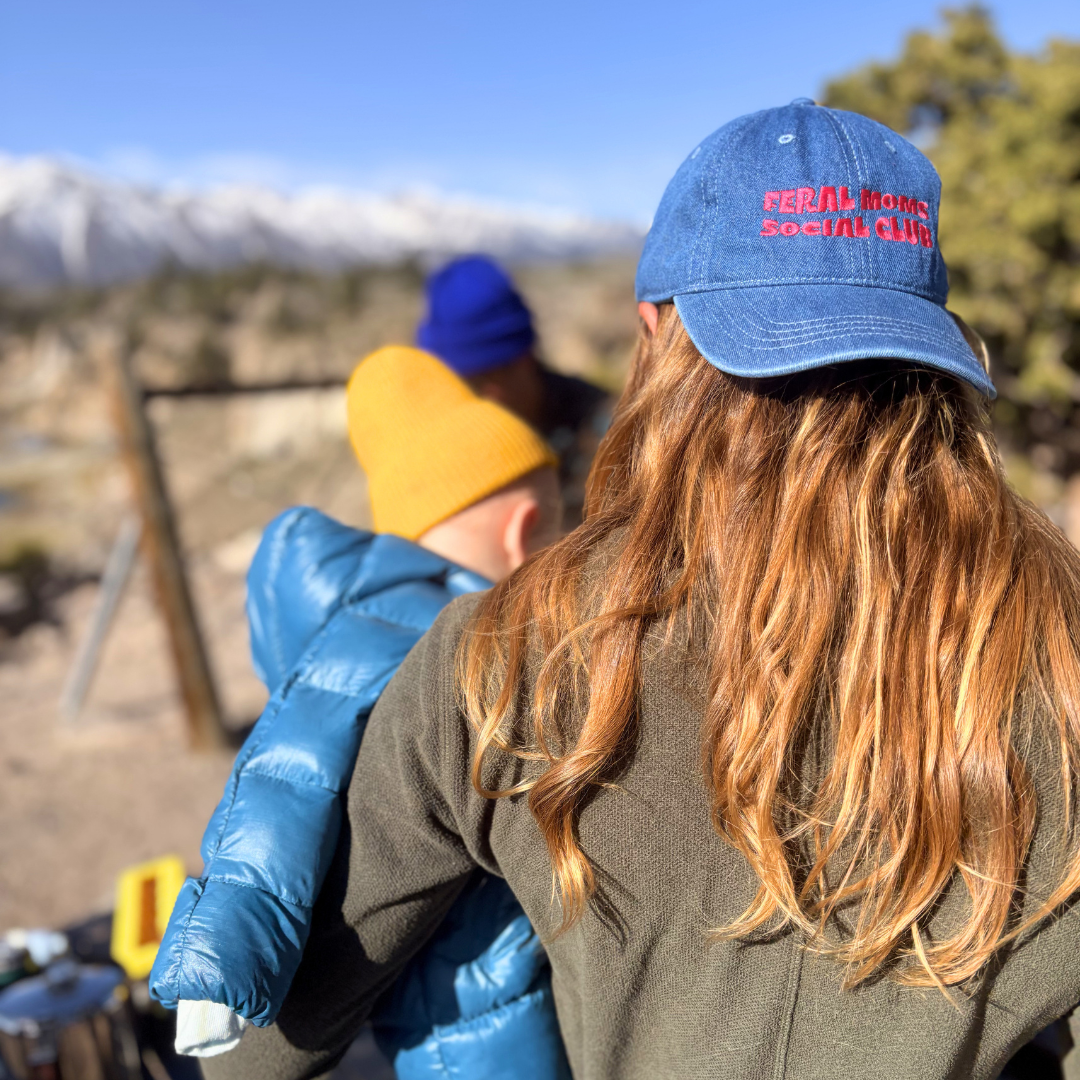 Feral Moms Denim Cap